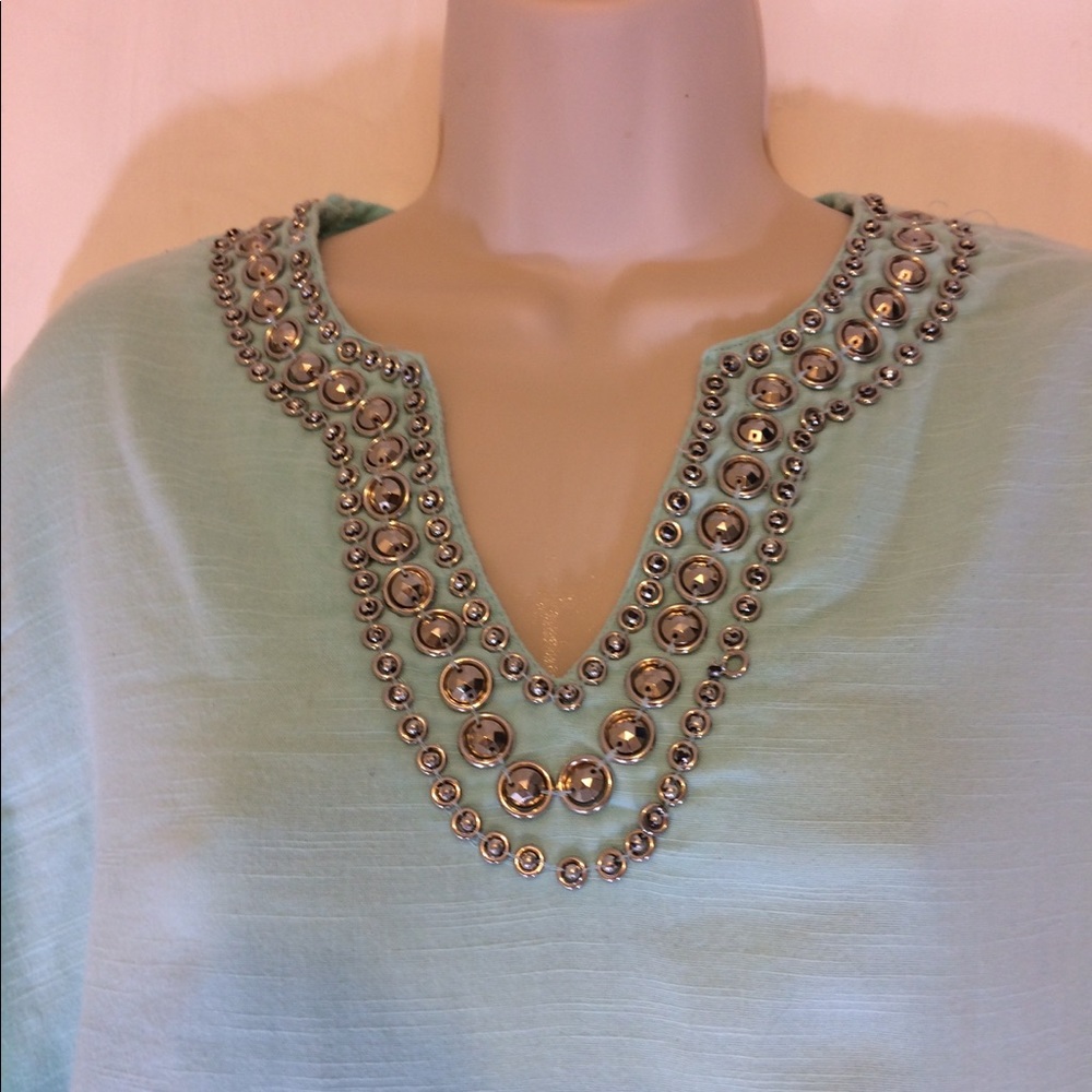 CDPetites PXL 3/4 sleeve slip over top